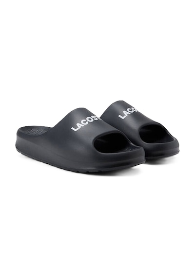 Lacoste Womens Slide Croco 2.0 Evo Black Kadın Terlik Siyah
