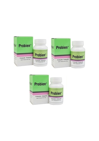 Probien 30 Kapsül Probiyotik - Prebiyotik 3 Adet