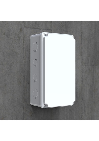 Yavuz Buat Kutusu, Bağlantı Kutusu, Dağıtım Kutusu Ip65 Su Geçirmez 120 X 220 X 80 Mm Muhafaza Kutusu Poli 032-12