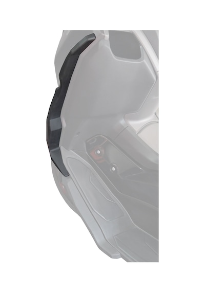 Gp Kompozit Yamaha Nmax 125 / 155 2025 Uyumlu Üst Bacak Koruma Siyah