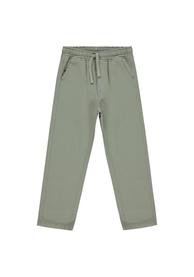 Civil Boys Beli Lastikli 6-9 Yaş Pantolon - Gri 8-9 Yaş Soft Gri