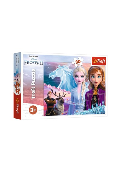 Trefl Frozen 2 Karlar Ülkesi 30 Parça Çocuk Puzzle Yapboz - Elsa Anna Eğitici Oyuncak 20x27 Cm