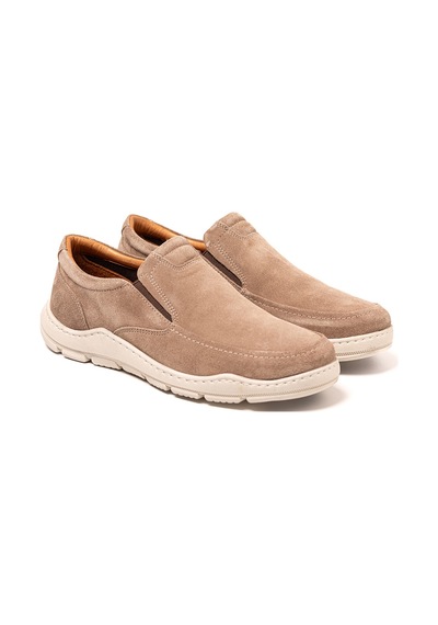 Sneaker Erkek Og-1943 John May 2166 Suggero Süet Açık Bej