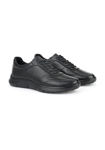 Ziya, Erkek Hakiki Deri Sneaker 153423z92 Siyah 153423z92 000 Siyah