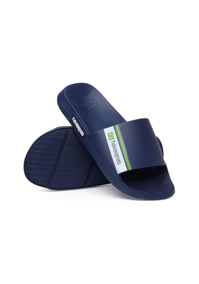 Havaianas Slide Brasil Navy Blue Erkek Terlik-4760 Lacivert
