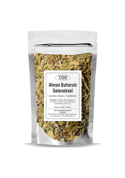 Tos The Organic Spices Alman Baharatı Geleneksel 100 G