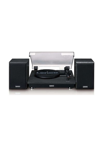 Lenco Ls-100bk - 2 Harici Hoparlörlü Pikap - Siyah Siyah