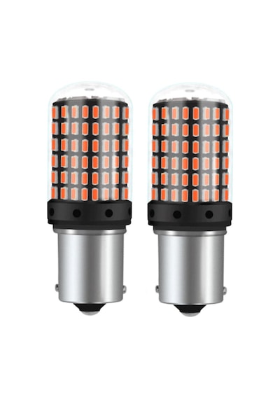 93 Tek Duy Led Pr21W Ba15S 144 Ledli Kırmızı