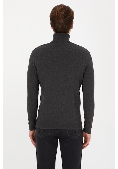 U.s. Polo Assn. Erkek Antrasit Melanj Kazak /triko 50313640-vr081 Antrasıt Melanj