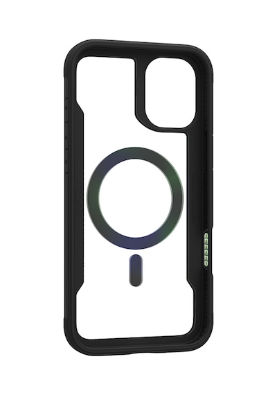 Apple iPhone 16 Pro Kılıf Magsafe Uyumlu Airbagli Raptic Shield 2.0 Serisi Şeffaf Arka Yüzey Kapak Siyah