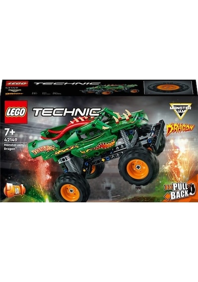 LEGO® Technic 42149 Monster JamDragon Oyuncak Kamyonları 217 Parça