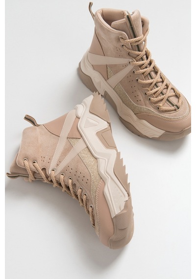 Luvishoes Sofıa Vizon Multi Kadın Spor Bot Vızon