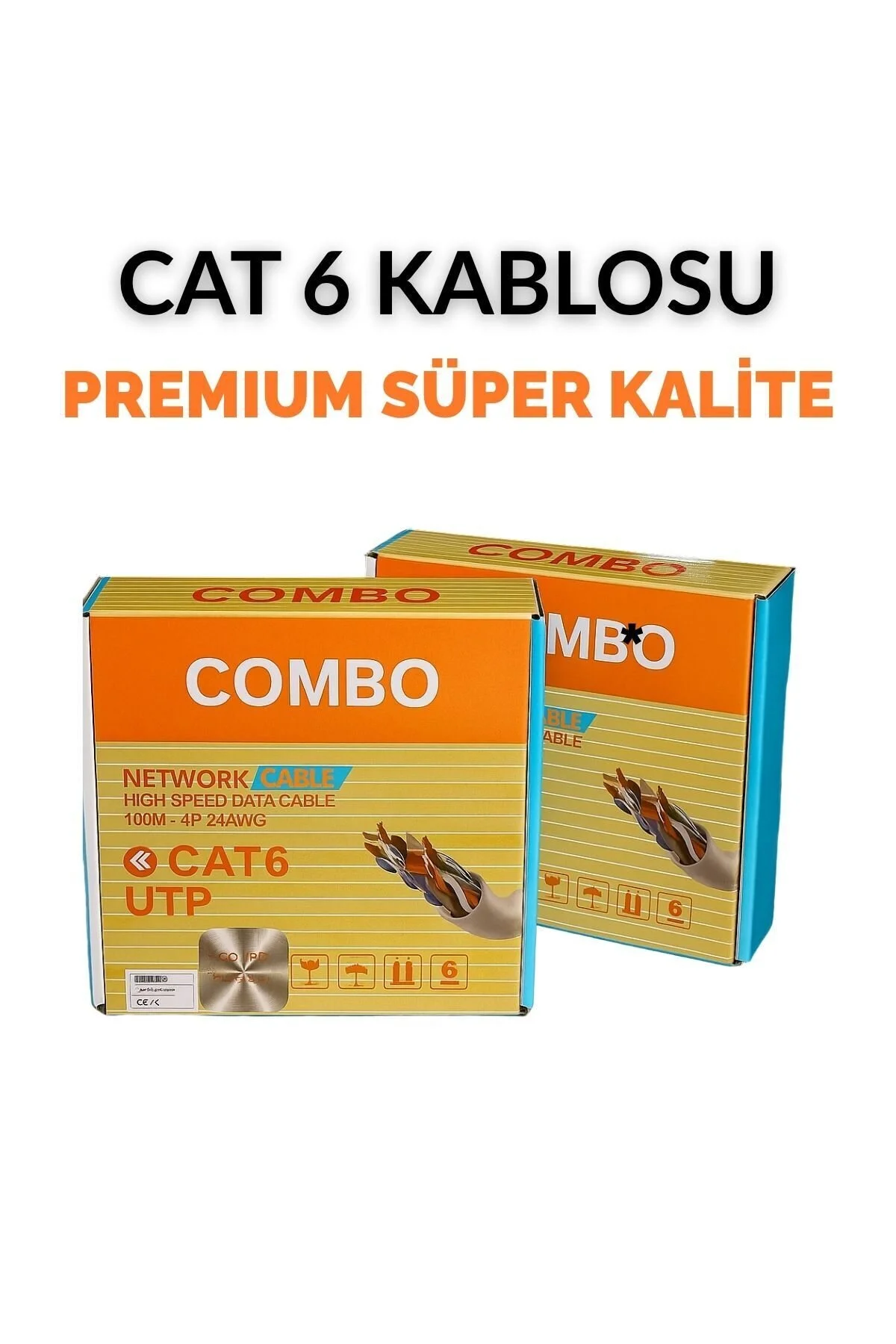 Combo 100 Metre Cat6 Kablosu