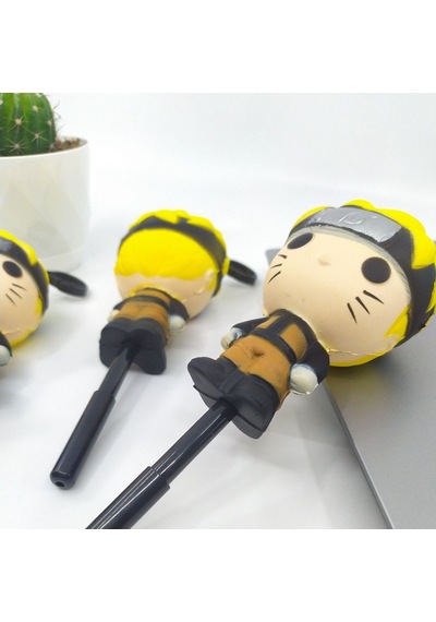 Squishy Jel Mürekkep Kalem Sevimli Naruto   Uzumaki