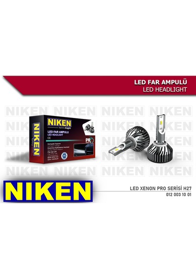 Niken Far Ampulü Led Xenon Pro Serisi H27