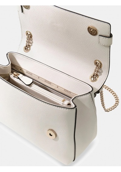 Guess Yesba Dönüştürülebilir Çapraz Askılı Kadın Beyaz Omuz Çantası Hwbg7833210-off Beyaz