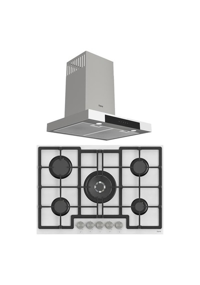 Ferre Mega Plus Serisi D101 - ED036 2'li Cam Ankastre Set