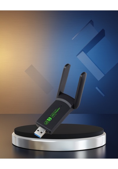 1200 Mbps Çift Bant Wifi Adaptör 5.8g Ve 2.4g Antenli
