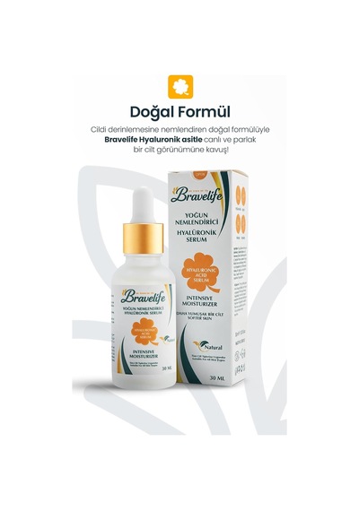 Tr Bravelife Yoğun Nemlendirici Hyaluronik Asit Serum 30 Ml 2'li Set