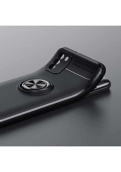 Xiaomi Poco M3 Kılıf Zore Ravel Yüzüklü Silikon Kılıf