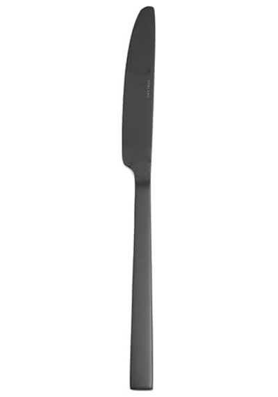 Quantum Mat Siyah Yemek Bıçağı 24cm 6 Adet Çok Renkli