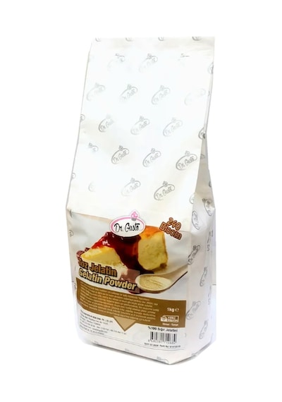 Dr. Gusto 240 Bloom Yenilebilir Toz Sığır Jelatini 1 KG