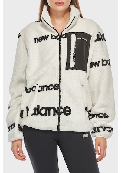 New Balance Lifestyle Unisex Sweatshirt Beyaz