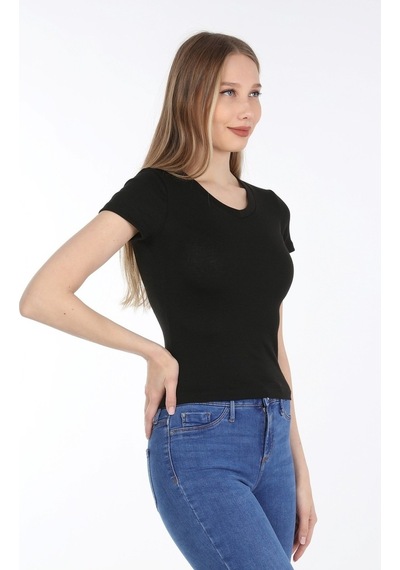 Neslice Kadın V Yaka T-Shirt