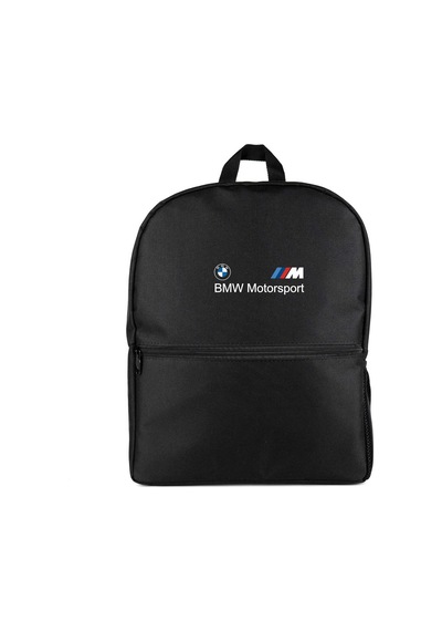 Bmw Logo M Power Motorsport Siyah Sırt Çantası
