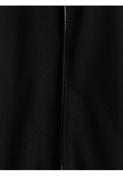 Lcwaıkıkı Basic Siyah Kolej Yaka Uzun Kollu Erkek Fermuarlı Sweatshirt
