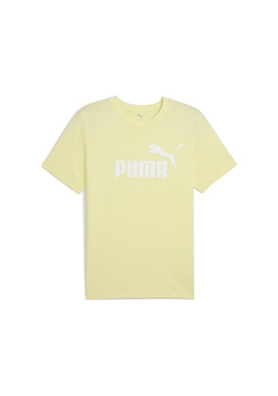 Puma Ess No. 1 Logo Tee Erkek Yetişkin T-shirt Sari