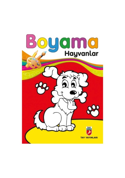 Kalın Boyama Kitabı Meyveler, Çiçek Kız, Giysiler, Hayvanlar 5 Kitap