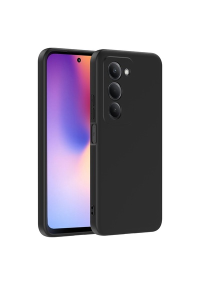 Zore Redmi 15 Kılıf Nvth Mara Lansman Kapak - Siyah