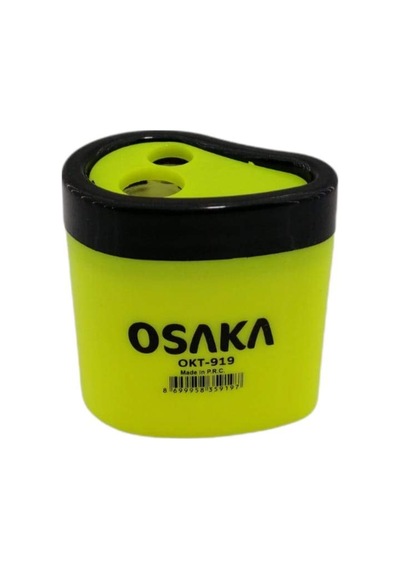 Osaka Sarı Çift Hazneli Damla Şekilli Kalemtraş