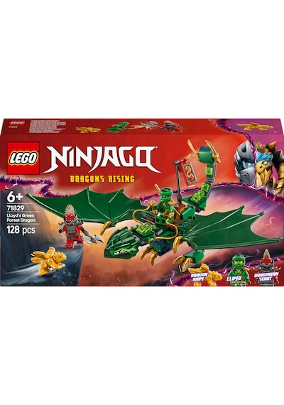 LEGO® NINJAGO® Lloyd’un Yeşil Orman Ejderhası 71829 - 6 Yaş ve Üzeri Çocuklar için 2 Minifigürlü Yaratıcı Oyuncak Yapım Seti (128 Parça) LEGO® NINJAGO® Lloyd’un Yeşil Orman Ejderhası 71829 - 6 Yaş ve Üzeri Çocuklar için 2 Minifigürlü Yaratıcı Oyuncak Yapım Seti (128 Parça)