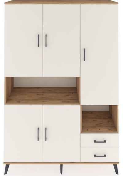 Hyperion Dolap 10 Raflı 2 Çekmeceli 5 Kapaklı 132x44x195 Çam-aytaşı/aytaşı Aytası/aytası Hyperion Dolap 10 Raflı 2 Çekmeceli 5 Kapaklı 132x44x195 Çam-aytaşı/aytaşı Aytası/aytası