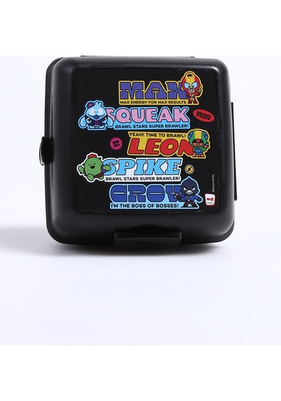 Kırmızı Beslenme Kabı Brawl Stars Saklama Kabı Kırmızı