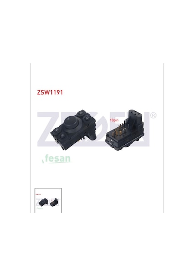 Opel Vectra C 2002-2008 13f Yükseklik Ayarlı Far Anahtarı