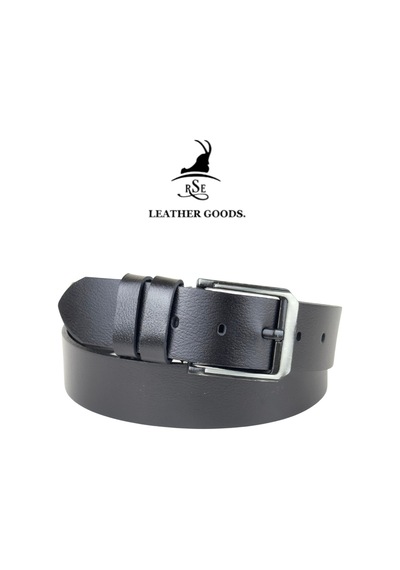 Rse Leather Goods Hakiki Deri 4,5 Cm Erkek Kot Kemeri - Manda Derisi Spor Kemer - Ekstra Kalın Siyah Siyah Rse Leather Goods Hakiki Deri 4,5 Cm Erkek Kot Kemeri - Manda Derisi Spor Kemer - Ekstra Kalın Siyah Siyah