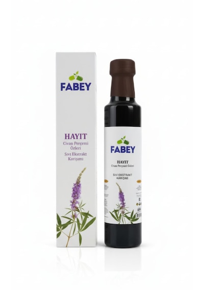 Fabey Hayıt & Civan Perçemi Özleri Sıvı Ekstrakt Karışımı 250ml