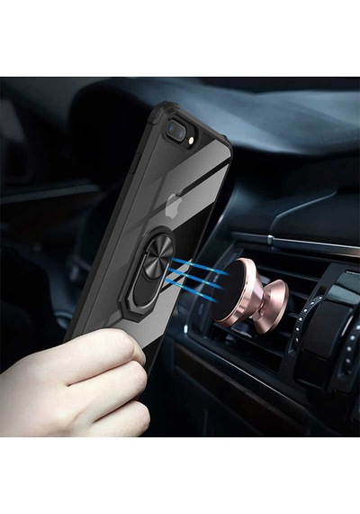 Apple Uyumlu iPhone 8 Plus Kılıf Zore Mola Kapak Lacivert