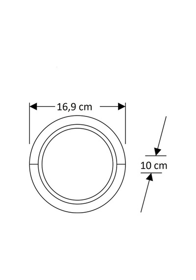 Ct 7073 15w Bora Günışığı S.ü Led Aplik 6 Adet Beyaz