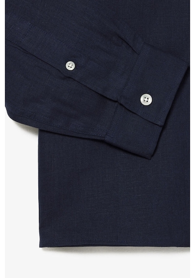 Lacoste Men's Regular Fit Button-down Collar Linen Shirt Erkek Düğmeli Yaka Keten Gömlek Lacivert Lacoste Men's Regular Fit Button-down Collar Linen Shirt Erkek Düğmeli Yaka Keten Gömlek Lacivert