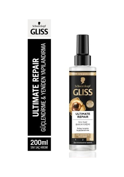 Ultimate Repair Sıvı Saç Kremi 200ml X 2'li Set