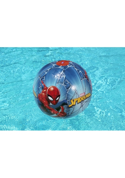 Spiderman Deniz Topu Örümcek Adam Deniz Plaj Oyuncak Mavi