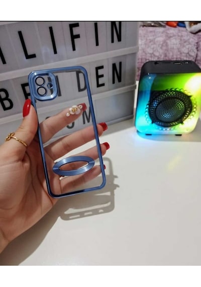 Samsung Uyumlu A 05 Kamera Lensli Kılıf Modeli Mavi