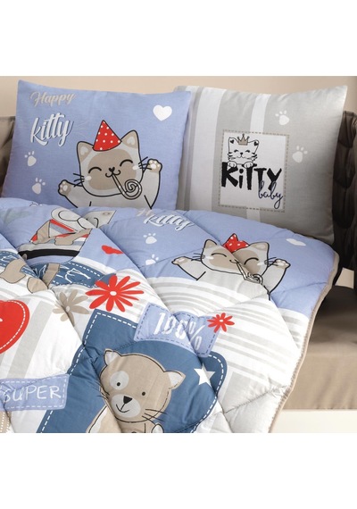 Clasy Ranforce Bebek Uyku Seti Kitty V1 Mavi