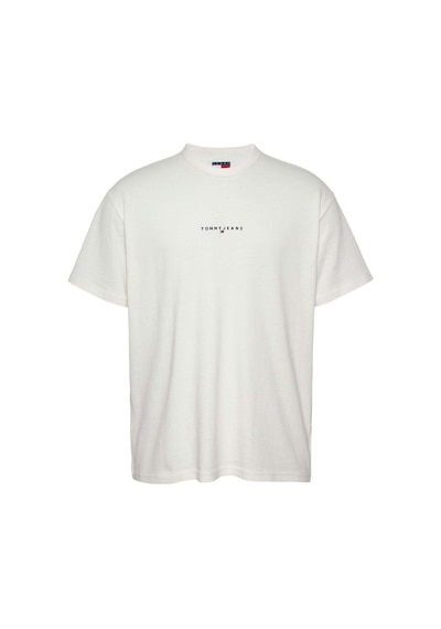 Tommy Hilfiger Tjm Rlx Lınear Logo Tee Ext-7248 Beyaz