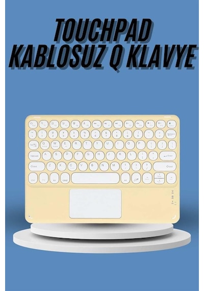 Touchpad Tüm Cihazlara Klavye Touchpad Slim Q Klavye