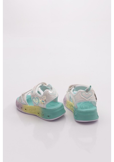 Marco Kids 02-26y207 Çocuk Patik Işıklı Sandalet Beyaz